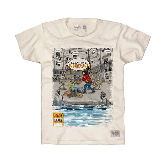 Camiseta Levanta e anda