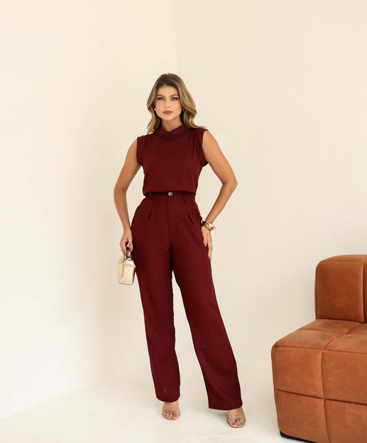 Conjunto moderno Vinho