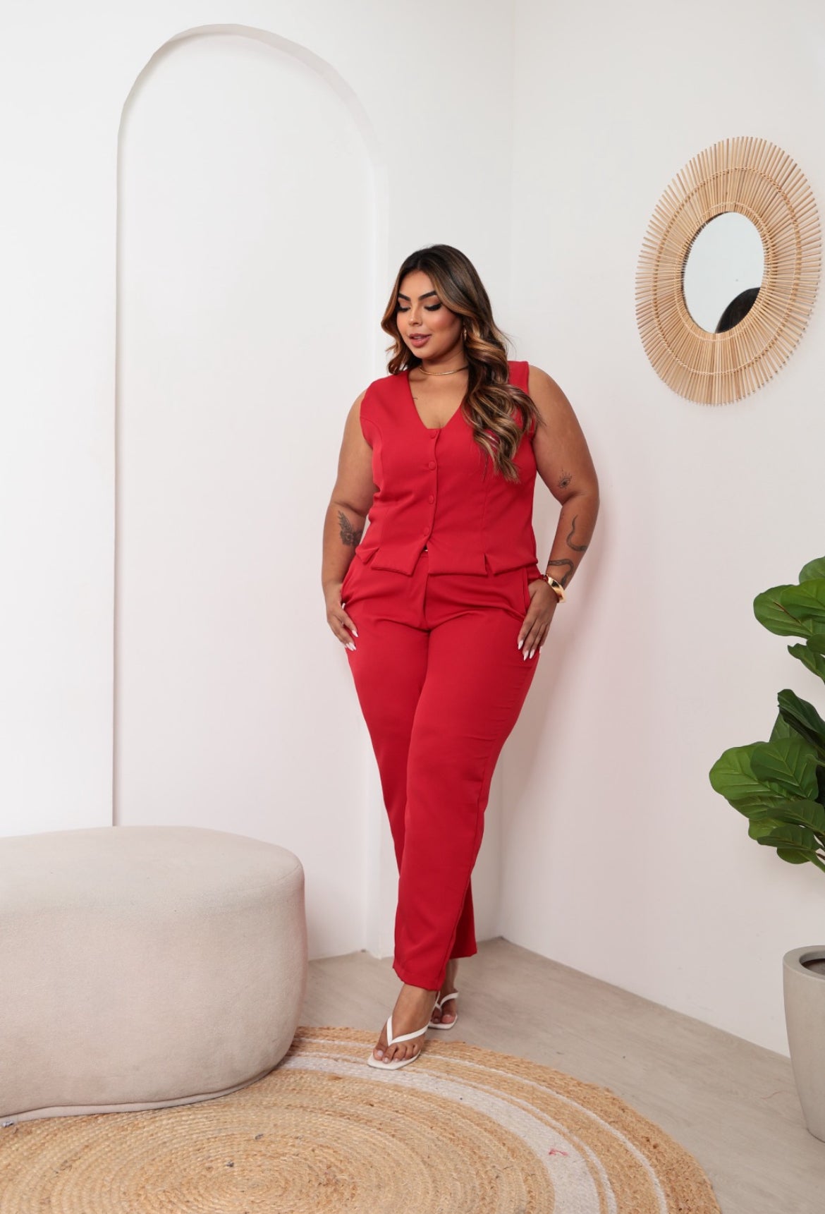 Conjunto Colete Plus
