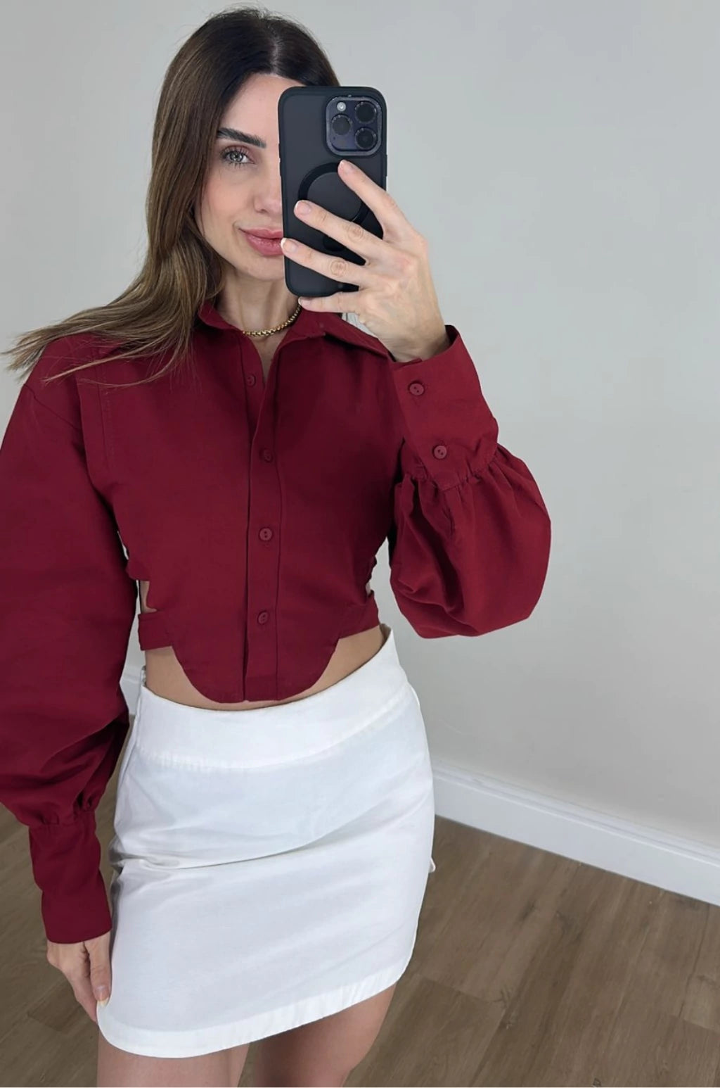 Cropped Linho