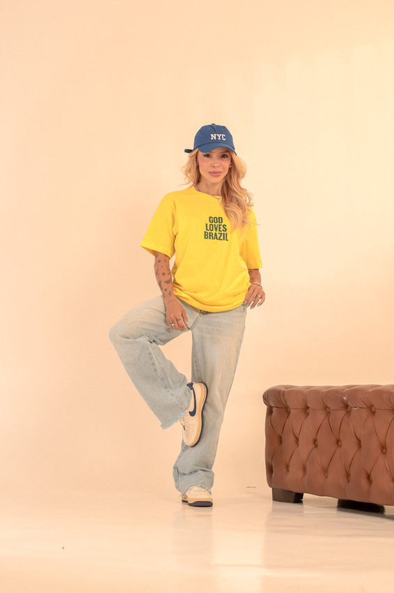 Tshirt Max- God Loves Brazil