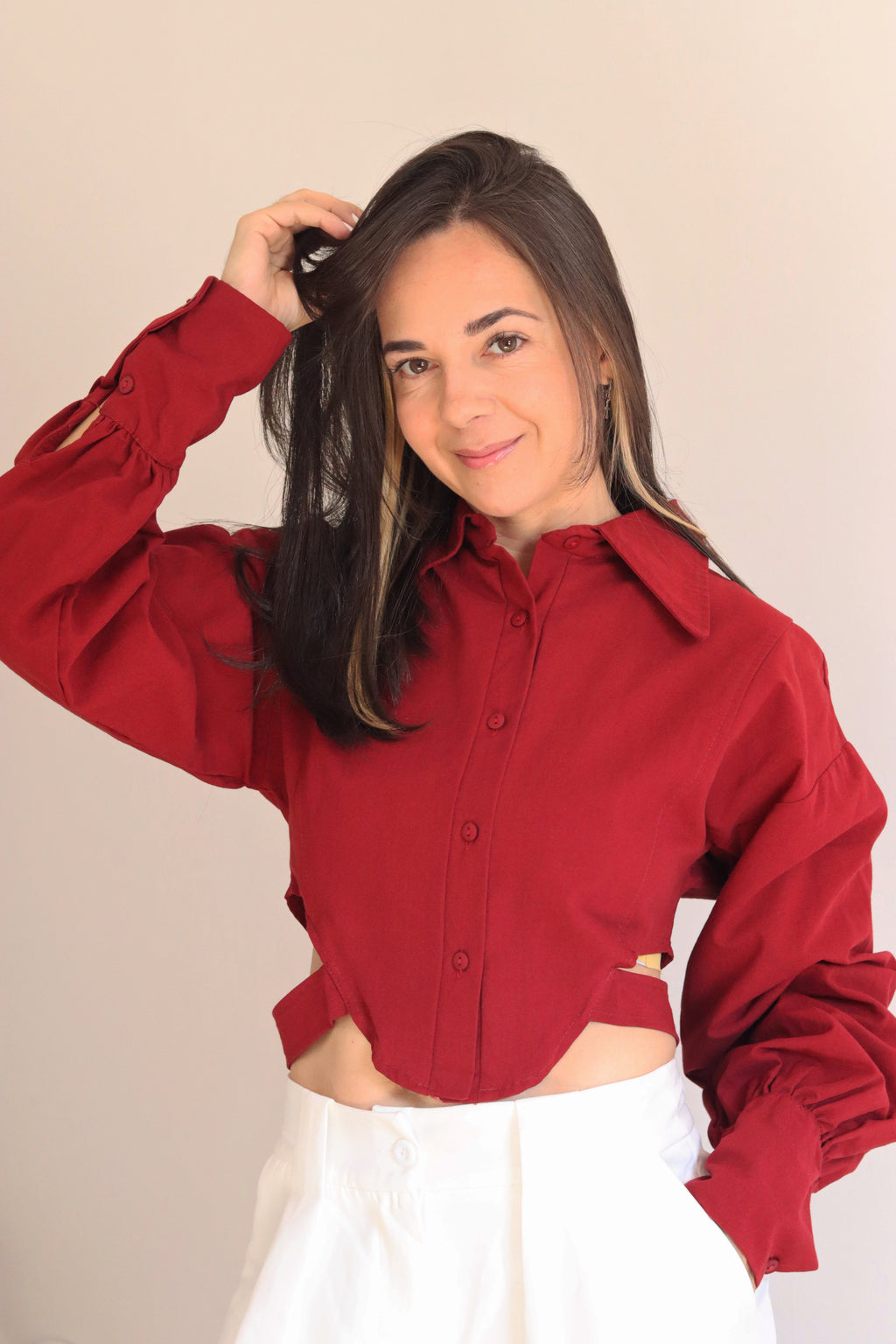Camisa Cropped