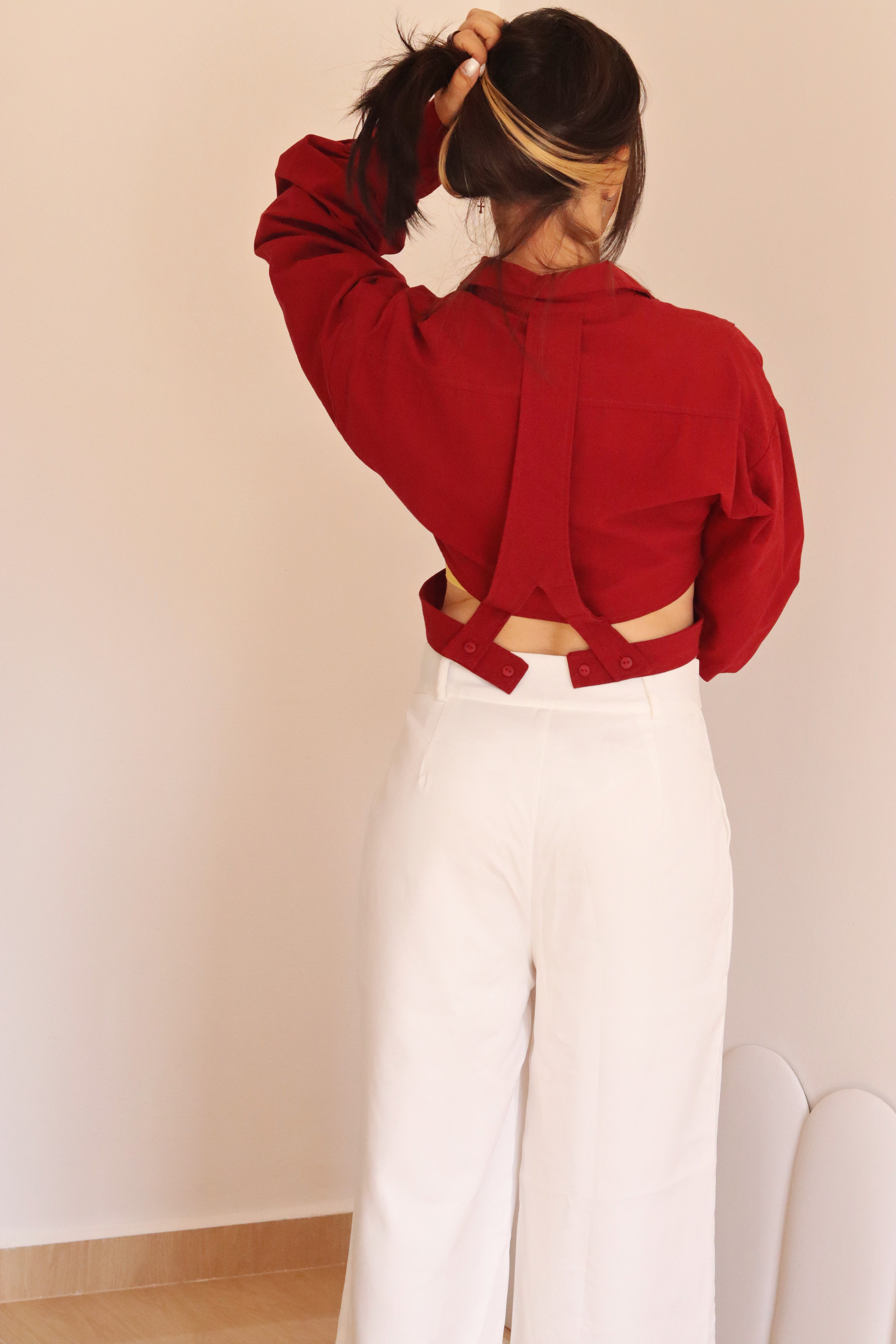 Camisa Cropped