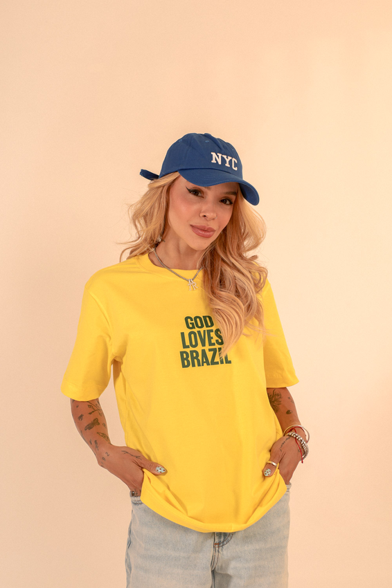 Tshirt Max- God Loves Brazil